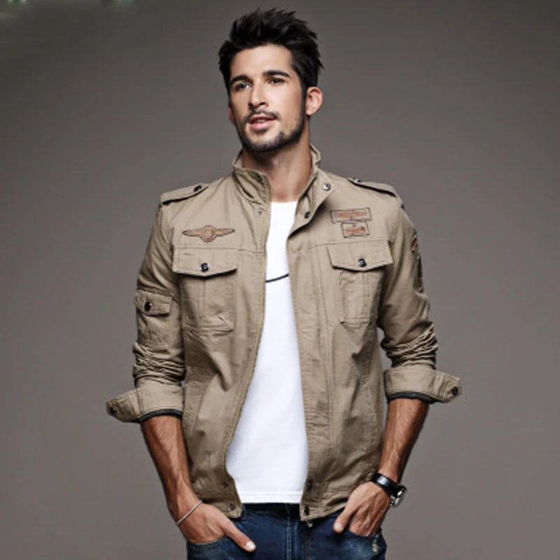 Men's Casual Military Jacket 2023