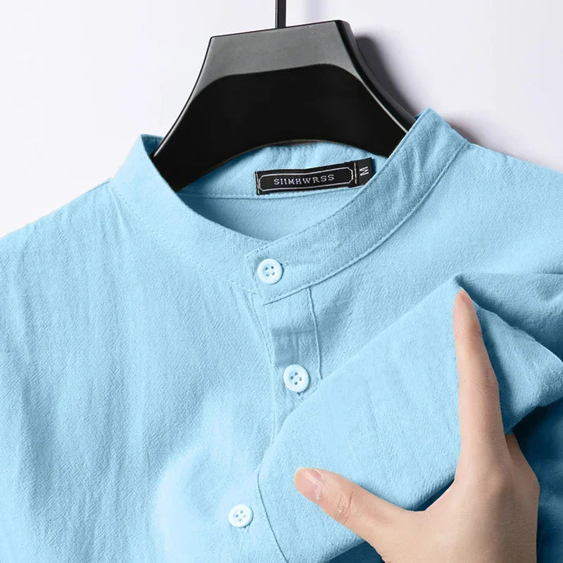Men’s Linen Cotton Shirt