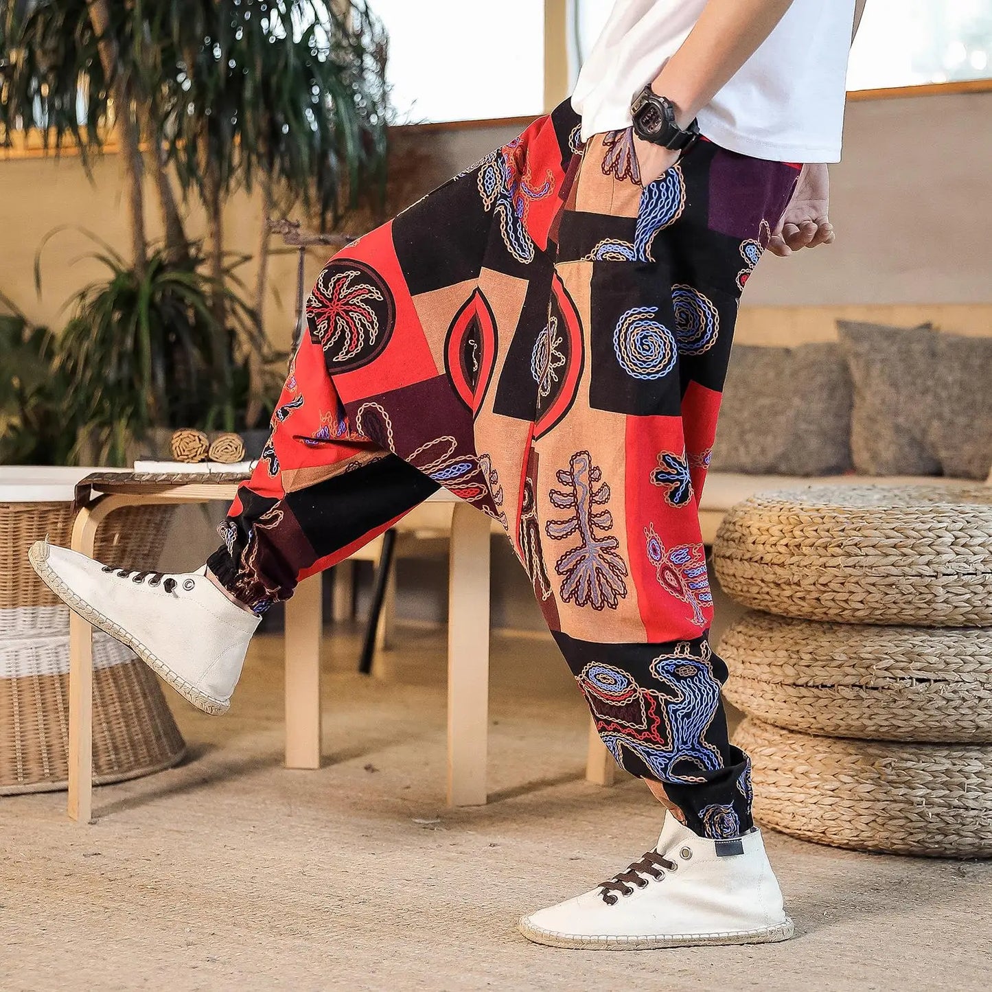 Men’s Retro Harem Pants