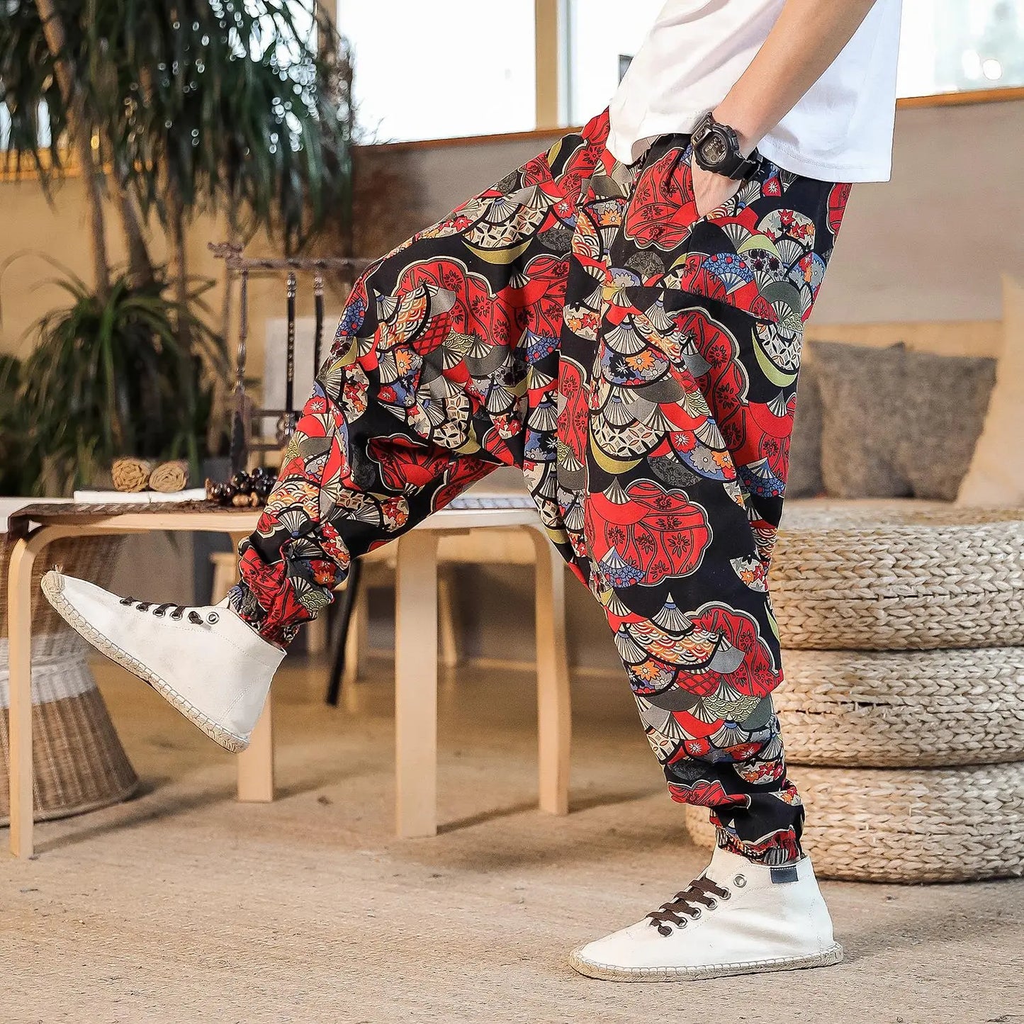 Men’s Retro Harem Pants