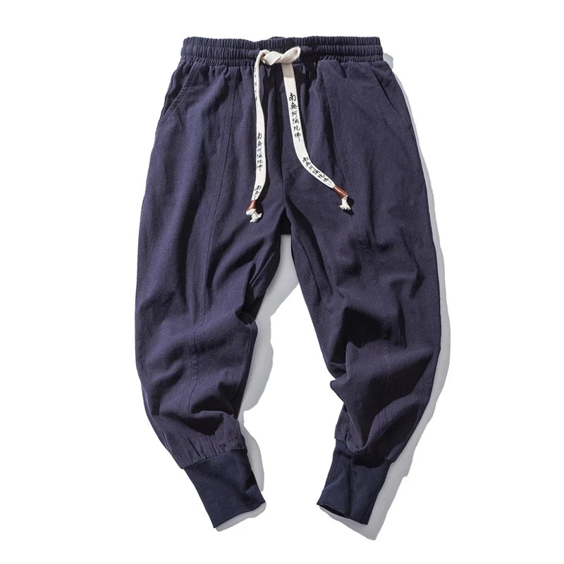 Men’s Cotton Linen Harem Pants