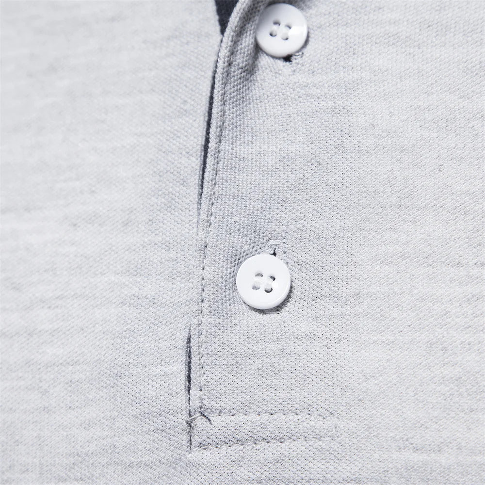 Men's AIOPESON Deer Embroidery Polo