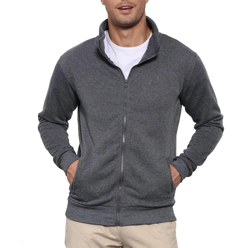 Men's Zip Pullover Sweat Jacket