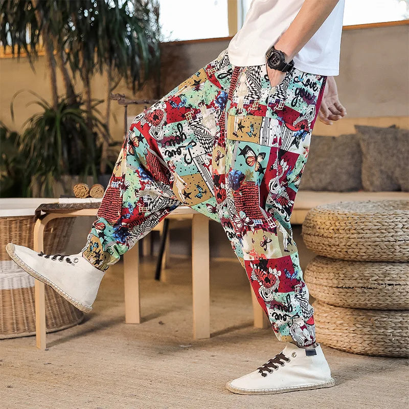 Men’s Retro Harem Pants