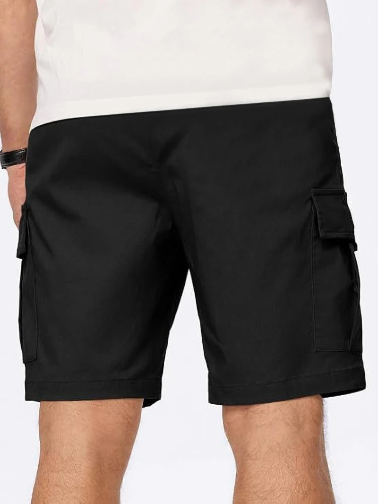 Men’s Lightweight Multi-Pocket Cargo Shorts – Summer 2025