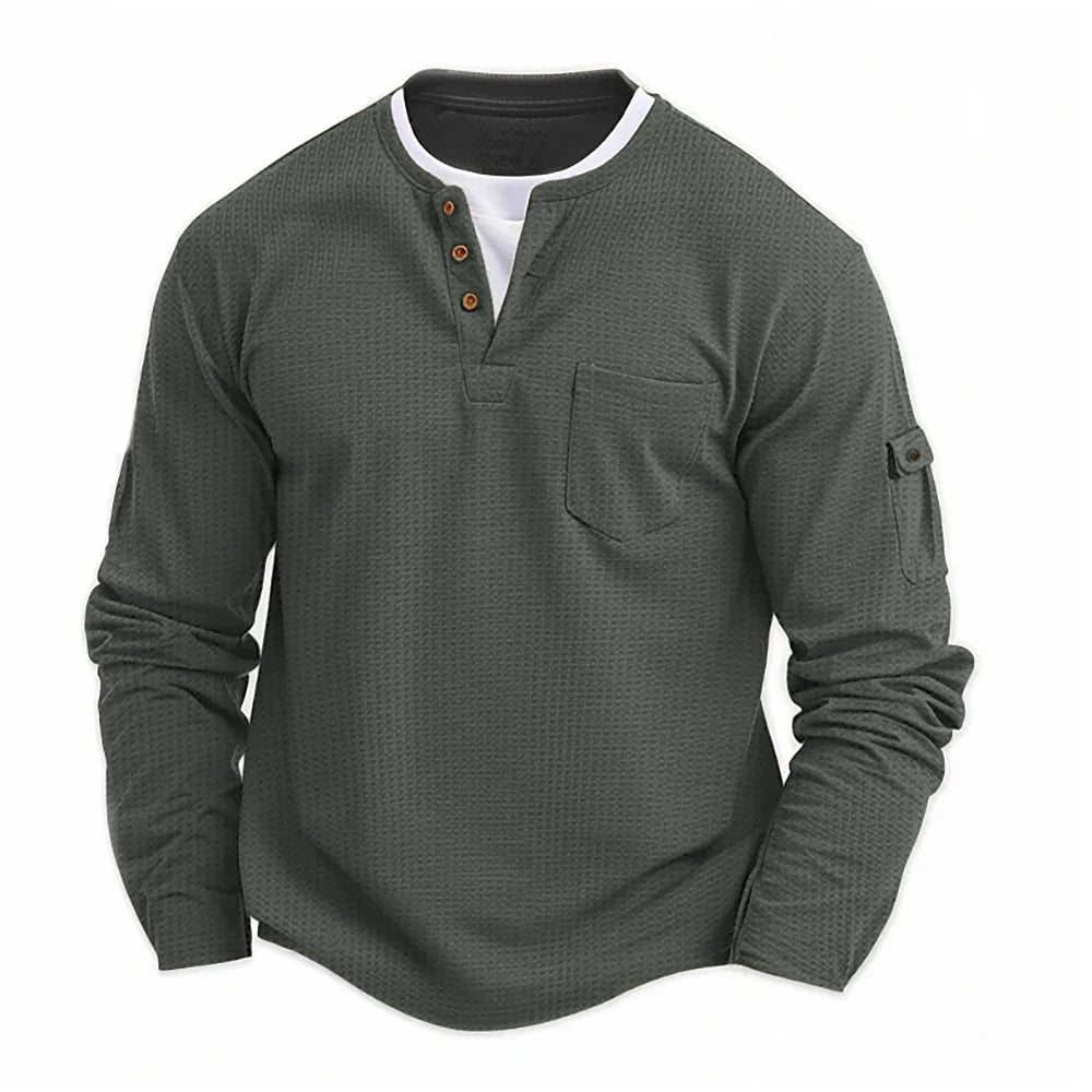 Men's Slim Fit Long-Sleeve Shirt
