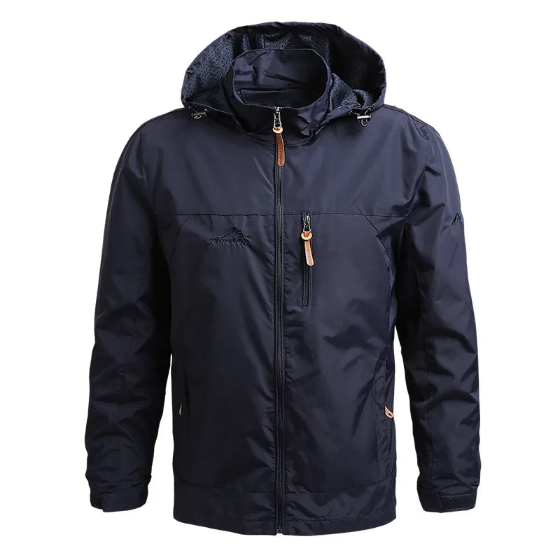 Men's Waterproof Tactical Windbreaker