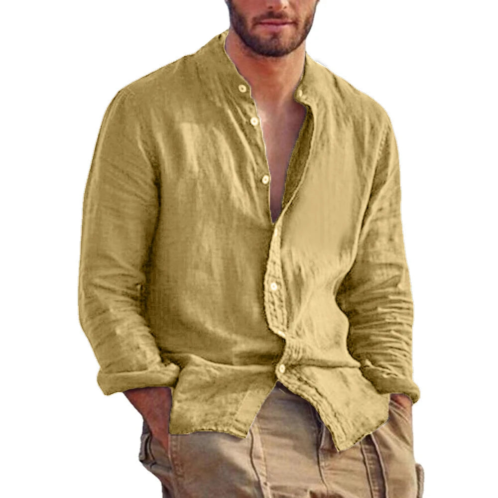 Men’s Solid Color Shirt