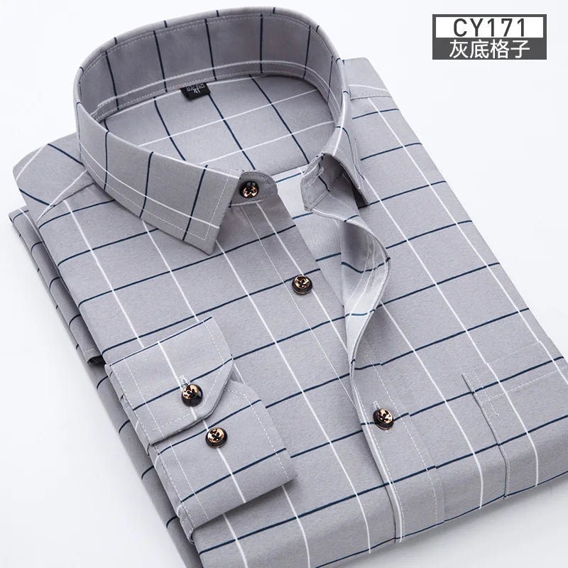 Men's Slim Fit Printed Shirt