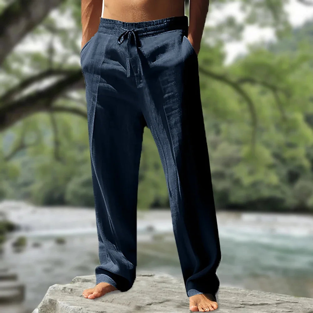 Men’s Linen Beach Pants