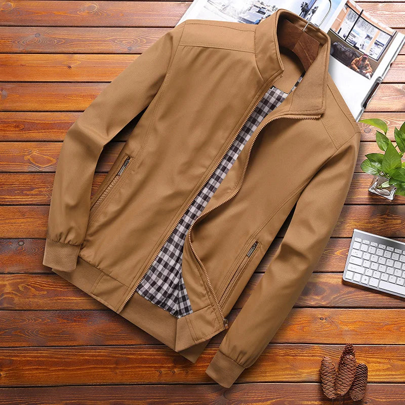 Men's Slim Fit Bomber Jacket 2025