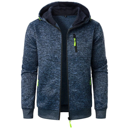 Men's Sports Hooded Sweatshirt Jacket