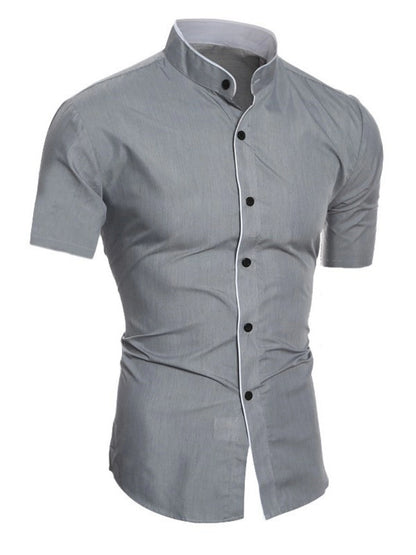 Men's Summer Casual Short-Sleeve Shirt
