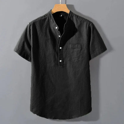 Men’s Stand Collar T-Shirt