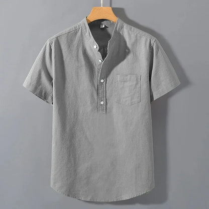 Men’s Stand Collar T-Shirt