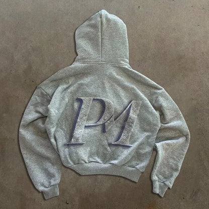 Unisex Y2K Retro Printed Hoodie