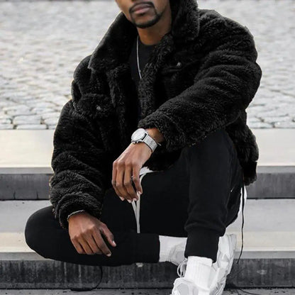 Men's Cozy Winter Plush Jacket