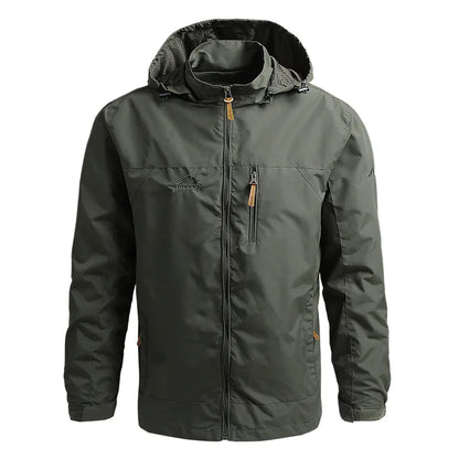 Men's Waterproof Tactical Windbreaker