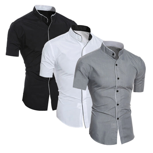Men's Summer Casual Short-Sleeve Shirt