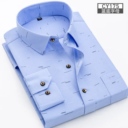 Men's Slim Fit Printed Shirt