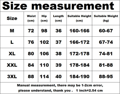 Men’s Quick-Dry Summer Fitness Shorts