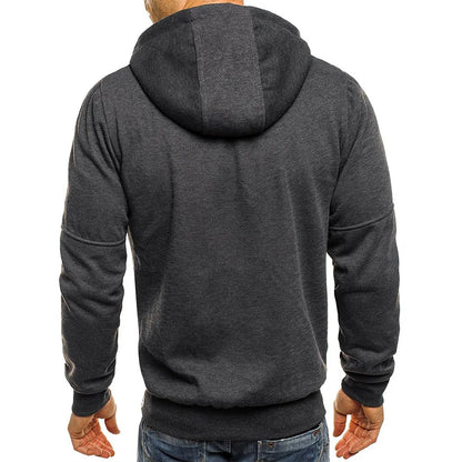 Men's Slim Fit Zipper Hoodie