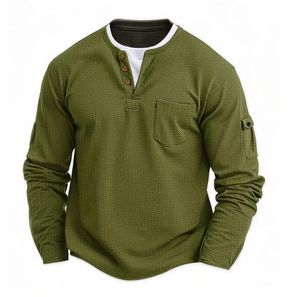 Men's Slim Fit Long-Sleeve Shirt