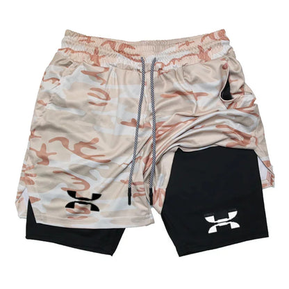 Men’s 2-in-1 Quick-Dry Running Shorts