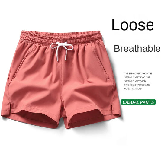 Unisex 3-in-1 Sports Shorts with Zippered Pockets