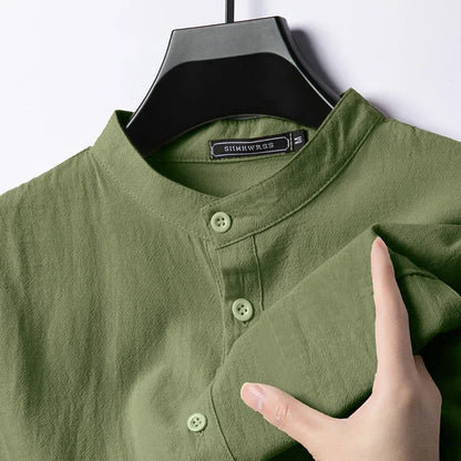 Men’s Linen Cotton Shirt