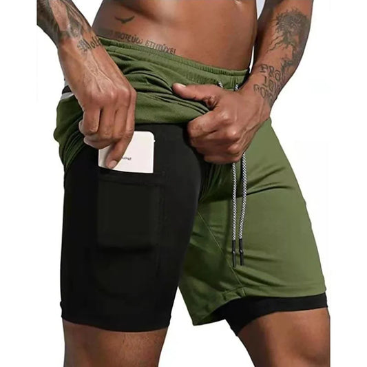 Men’s 2-in-1 Fitness Shorts