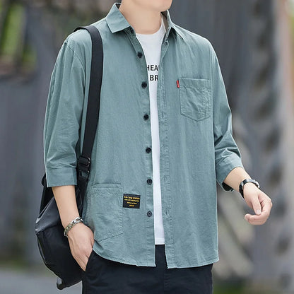Men's Summer Short-Sleeve Shirt