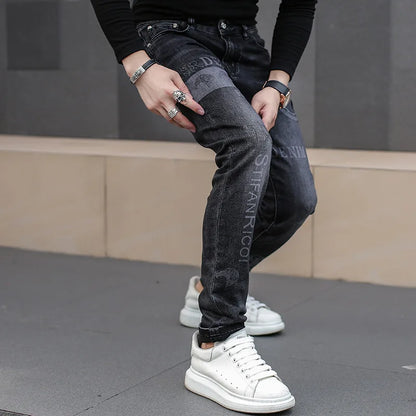 Men’s Slim Black Jeans