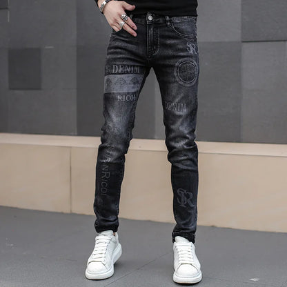 Men’s Slim Black Jeans