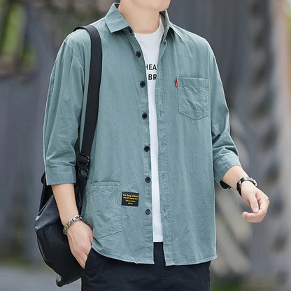 Men's Summer Short-Sleeve Shirt