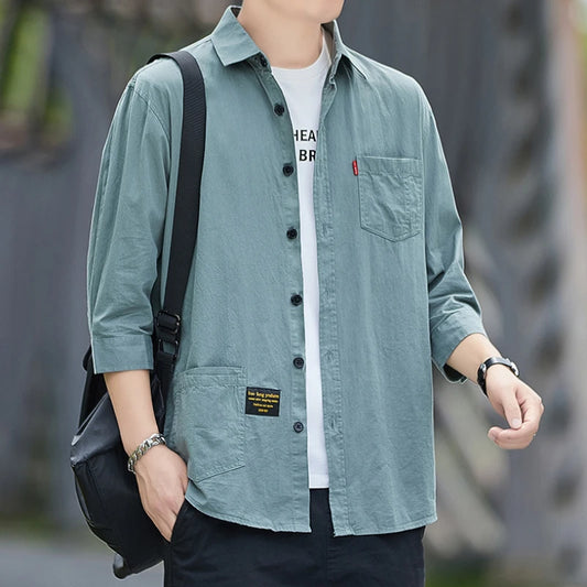 Men's Summer Short-Sleeve Shirt