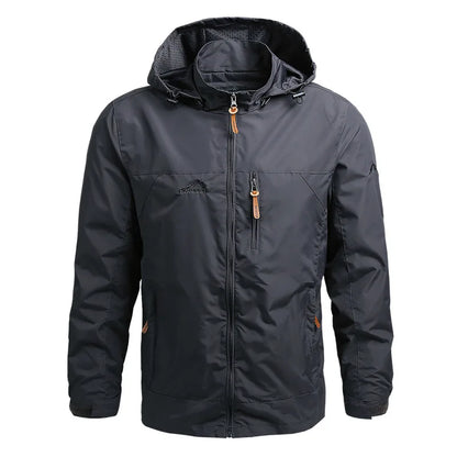 Men's Waterproof Tactical Windbreaker