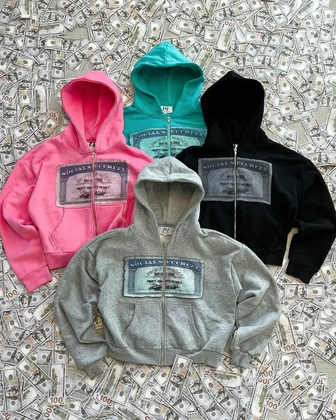 Unisex Y2K Retro Printed Hoodie