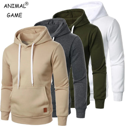 Men's Casual Drawstring Hoodie