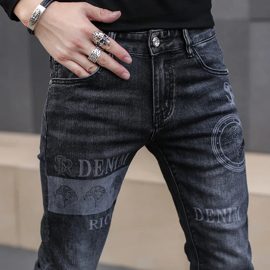 Men’s Slim Black Jeans