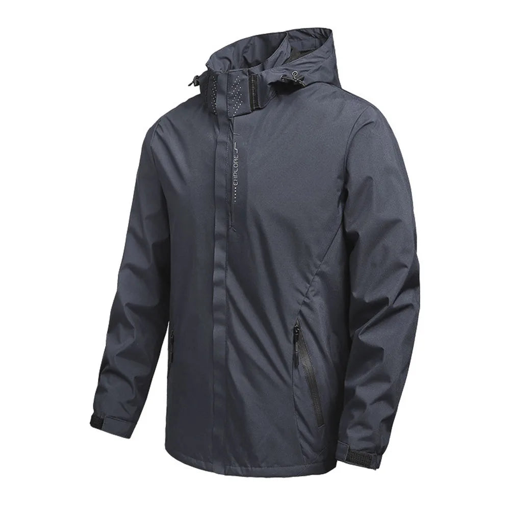Men's Waterproof Outdoor Rain Jacket