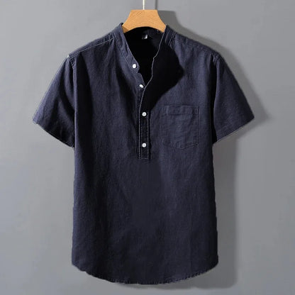 Men’s Stand Collar T-Shirt