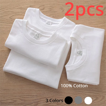 2PCS Cotton T-Shirts