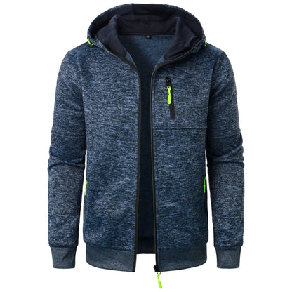 Men's Sports Hooded Sweatshirt Jacket