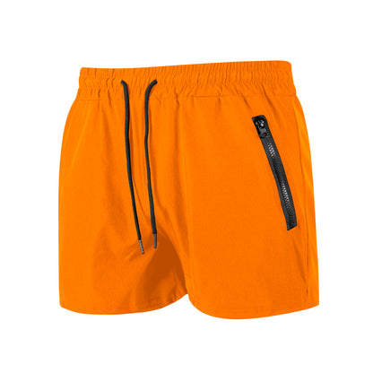 Men’s Quick-Dry Swim Trunks with Zipper Pockets
