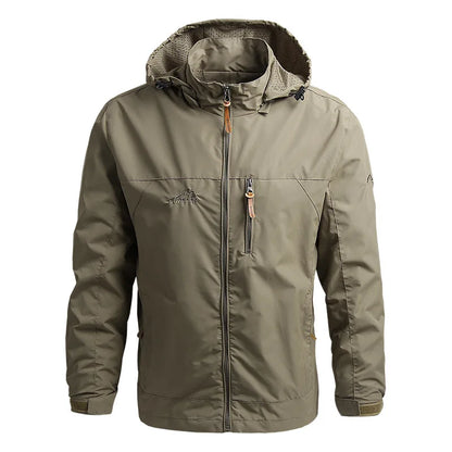 Men's Waterproof Tactical Windbreaker