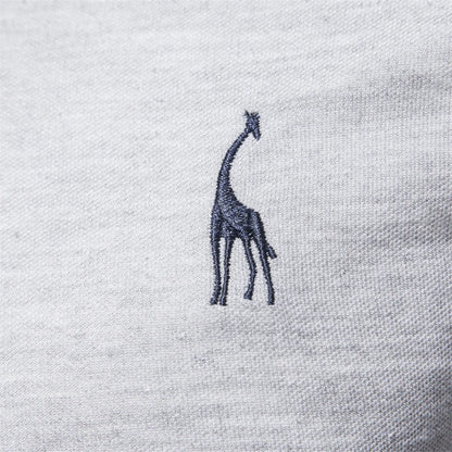 Men's AIOPESON Deer Embroidery Polo