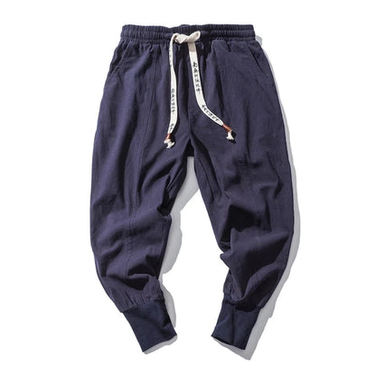 Men’s Cotton Linen Harem Pants