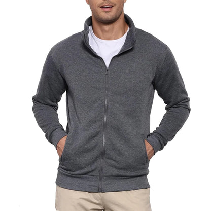 Men's Zip Pullover Sweat Jacket