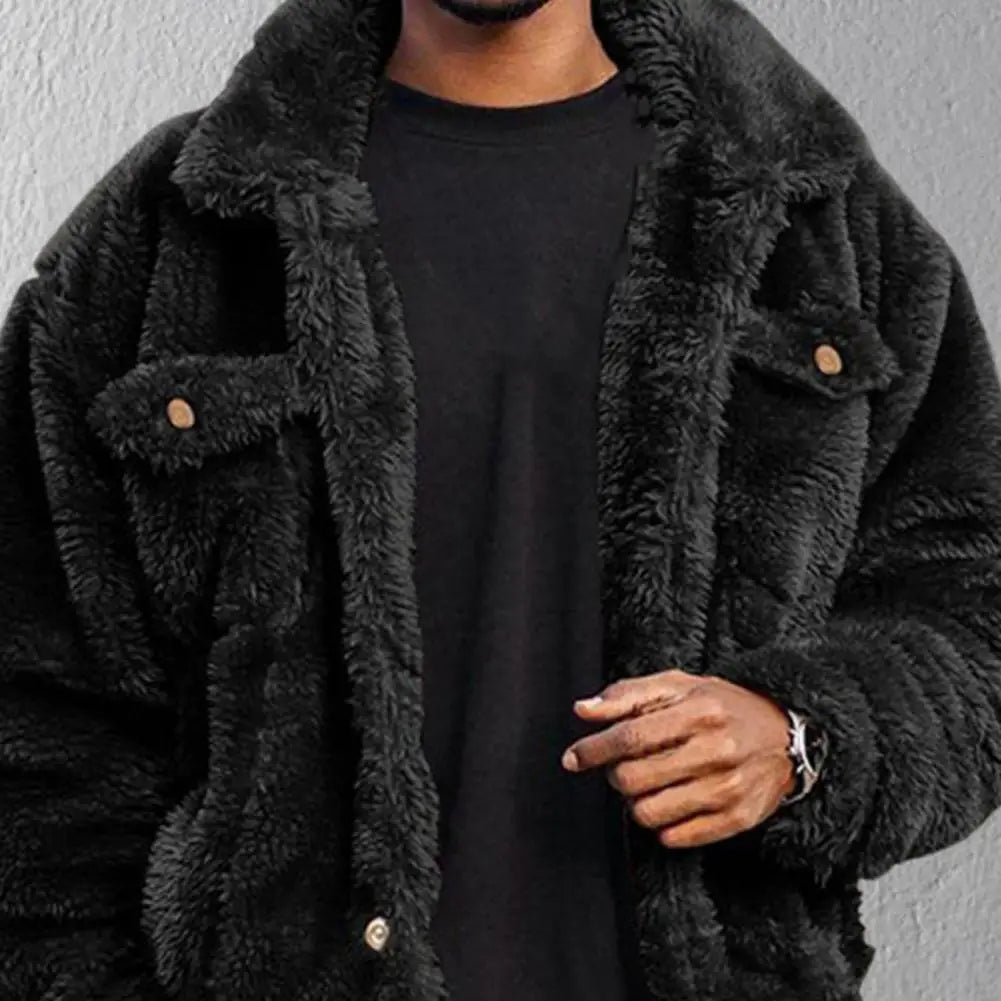 Men's Cozy Winter Plush Jacket